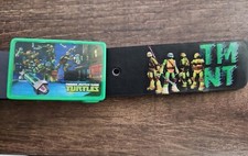 Boys Teenage Mutant Ninja Turtle Reversible Belt TMNT Med