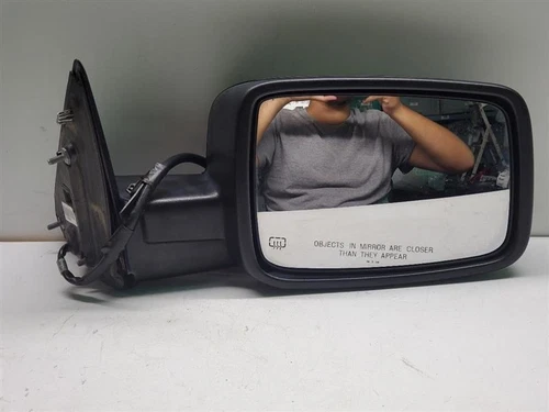2010 Dodge Ram 1500 Passenger Side View Mirror Power Black OEM