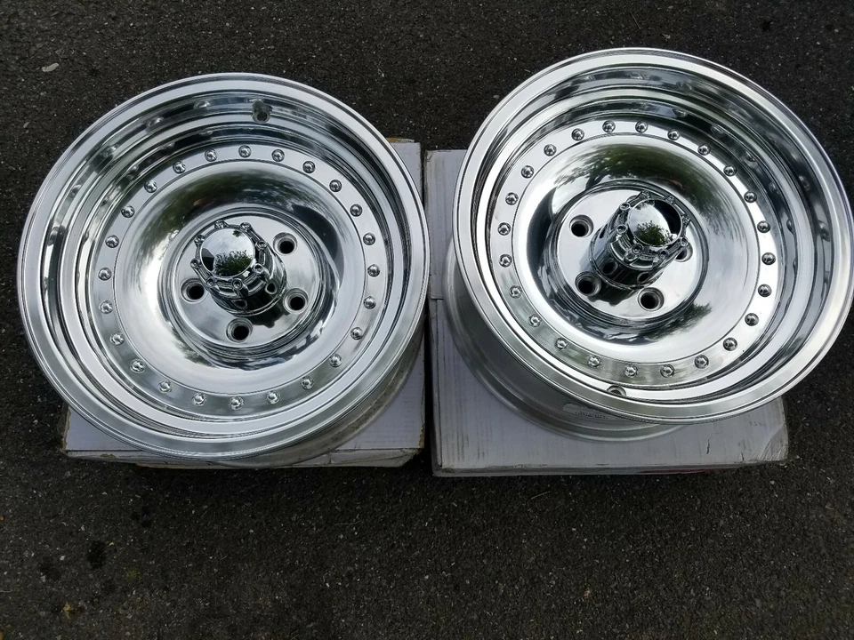 Новые из старых запасов ОБОДЫ КОЛЕС Summit Racing D Force II 15 X 7 4,75 ДЮЙМА С УЗОРОМ БОЛТОВ - Изображение 2 из 4