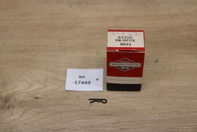 Briggs & Stratton 93306 691620 Pin Cotter NOS NEU genuine xn17449