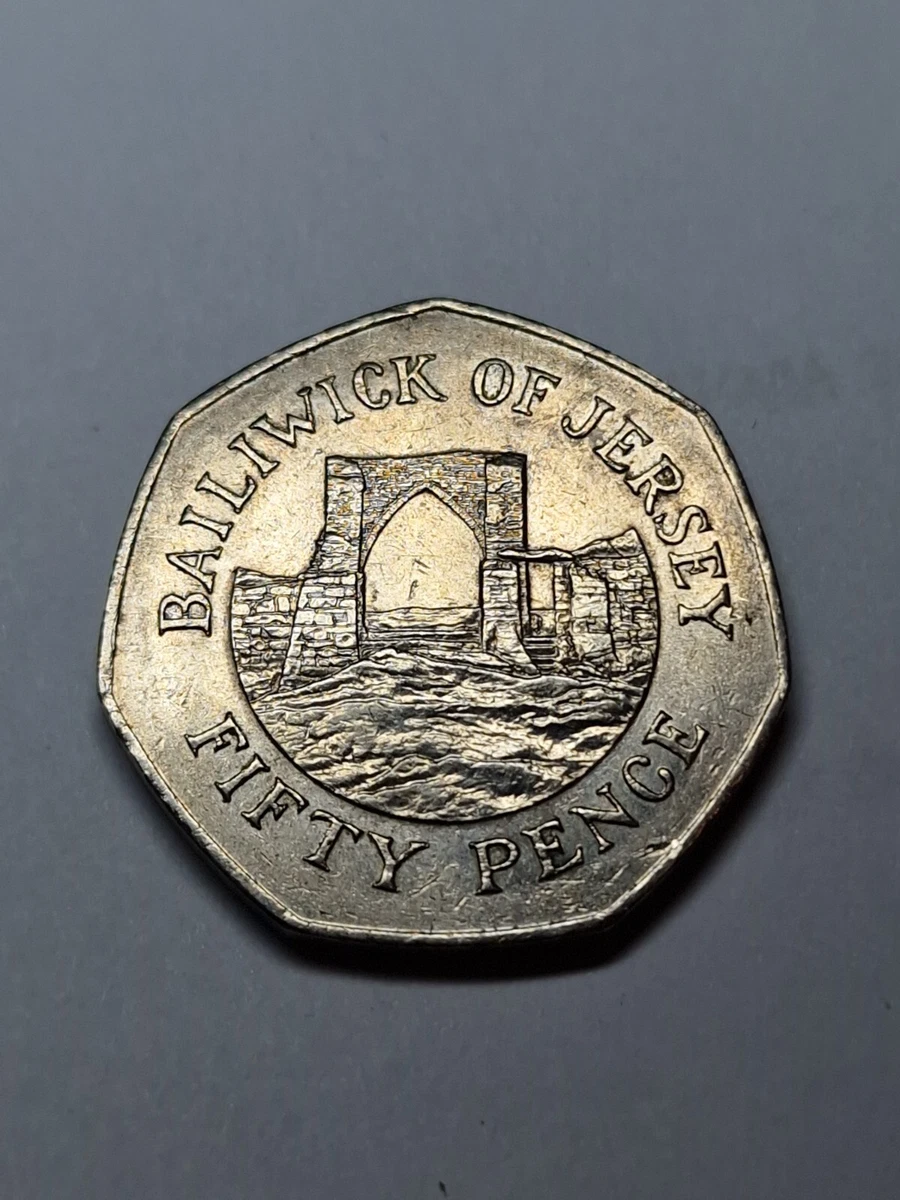 Bailiwick of jersey 50p mintage sales