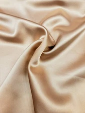 Stretch Imitation Silk Satin Charmeuse - 2 Way Slight Stretch- 58/60" - Sold BTY
