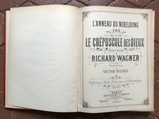 partition musique Richard Wagner Le crépuscule des dieux Wilder Schott Fromont