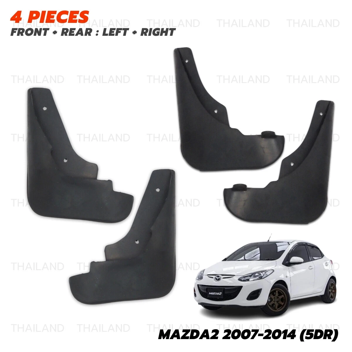 Splash Guards & Mud Flaps for Mazda 2 for sale | eBay