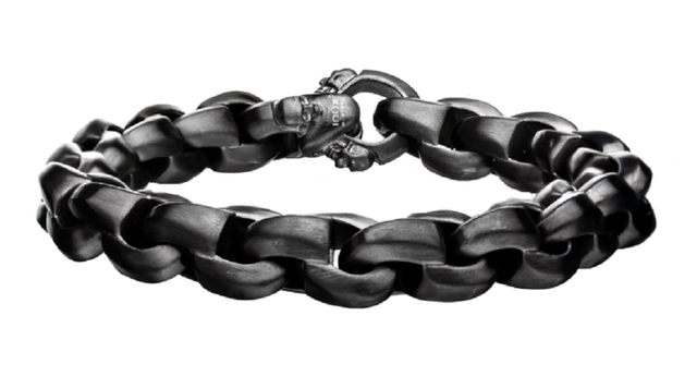 Skull Clasp Chain Bracelet 