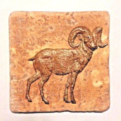 Ram tile mold plaster cement mould 6'' x 6'' x 1/3'' thick
