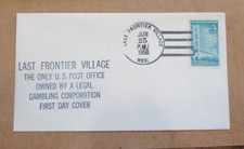 FDC COVER DPO1958 "LAST FRONTIER VILLAGE, NEVADA ONLY U.S. PO PROPIEDAD DE GAMBLING