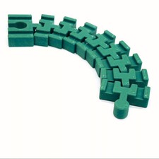 Green Flexible Track for Brio Lillabo Bigjigs IKEA Toy Wooden Train Tracks