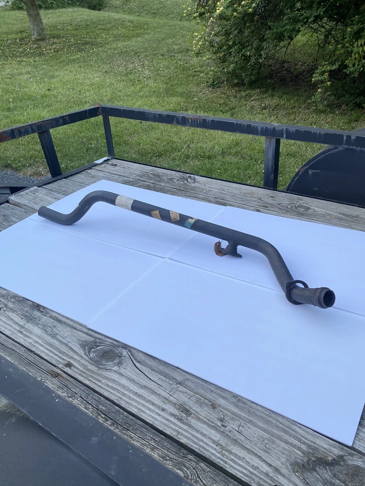 NOS 1971-1976 Mercedes 450SL HEADER EXHAUST PIPE 450SLC Left Side OEM LOCAL P/U - Image 2 of 4