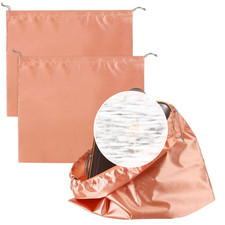 2PCS Dust Bags for Handbags Silk Dust Cover Bag for Handbag Purses Shoes Storage