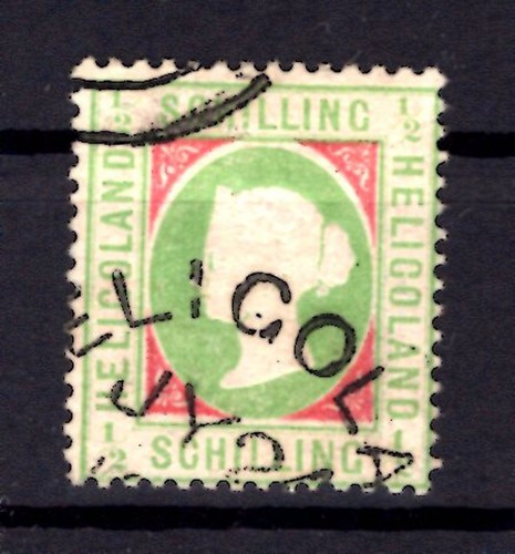 Helgoland 6e Precious Postage + Verified Stamp MICHEL 6e