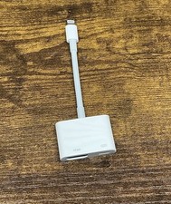 Apple Lightning to Digital AV Adapter HDMI A1438 MD826AM/A, preowned, exc. cond.