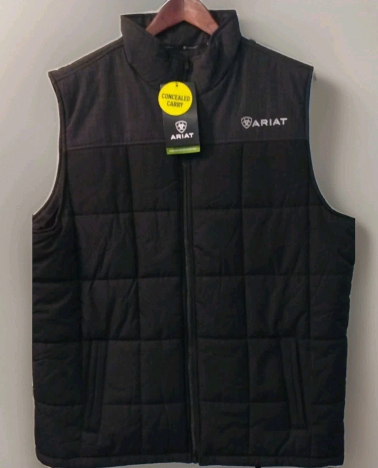 Ariat 2XLT Crius Concealed Carry Insulated Full Zip Puffer wind- water resistant