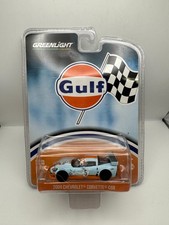 GREENLIGHT 1/64 DIECAST CAR GULF 2009 CHEVROLET CORVETTE C6R