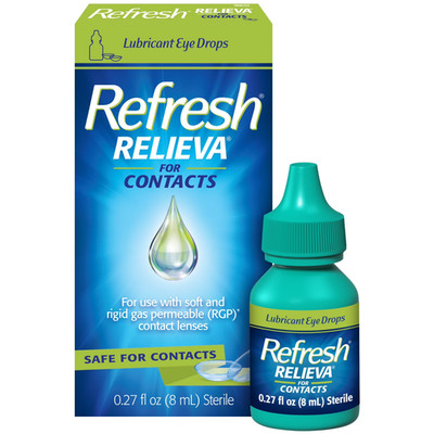 Refresh Relieva for Contacts Lubricant Eye Drops 0.27 oz pack of 1