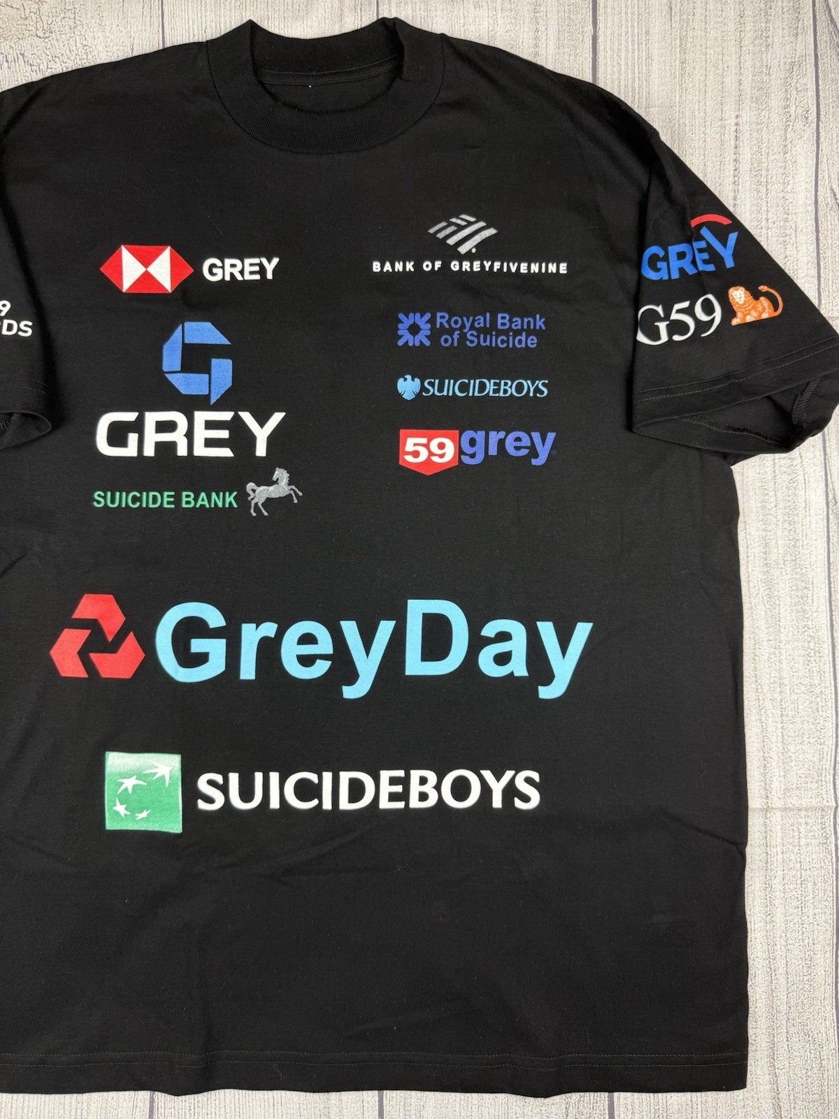 EUC! SuicideBoys G59 GreyDay Bank T-Shirt Black Sz XL