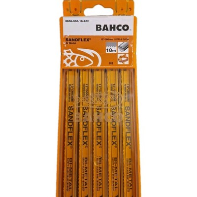 100 Bahco Sandflex Bi-Metall Sägeblätter 300mm 18 TPI 3906-300-18 Profi-Qualität