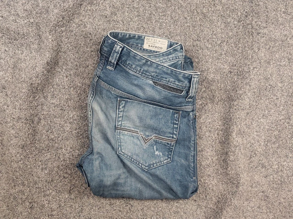 Y2k Diesel Jeans - y2k diesel krayver 0818d faded denim W32