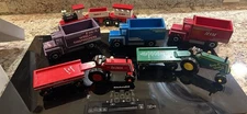 Hand Crafted LARGE Wooden Toy Train Tractors And Trucks
