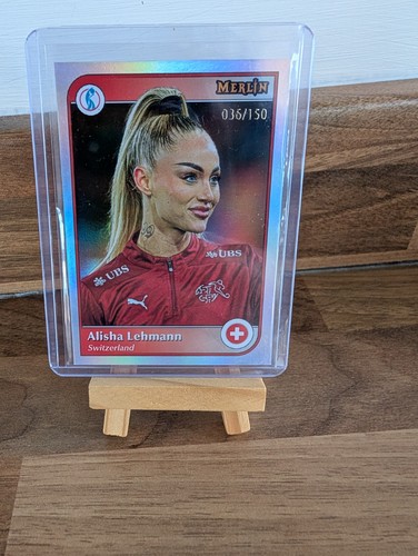 Alisha Lehmann - Image Variation /150 - TOPPS Merlin UEFA Womens EUROS 2025