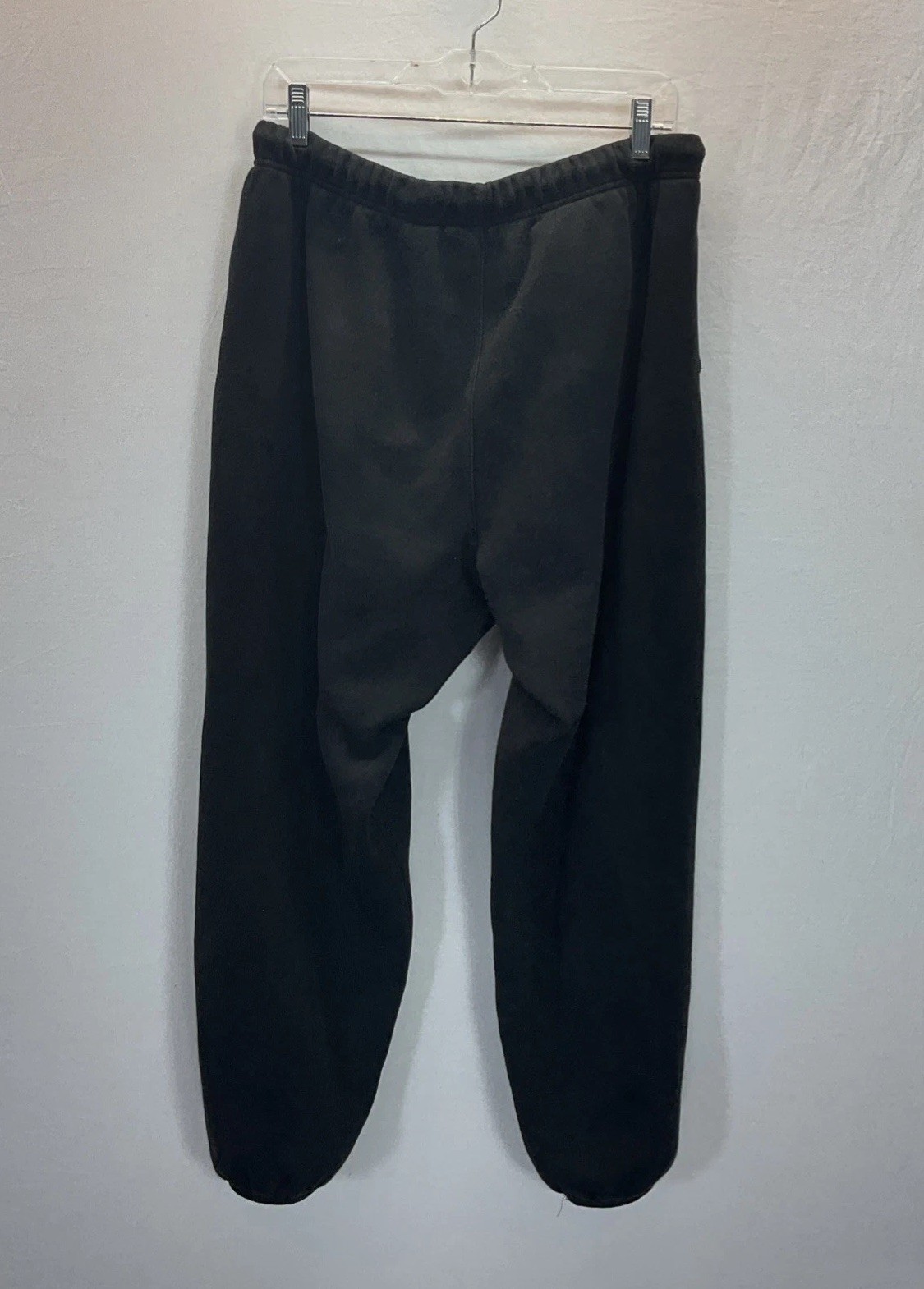 Fear of God FOG Essentials RELAXED Sweatpants Black Size M Heavy Soft thumbnail 2