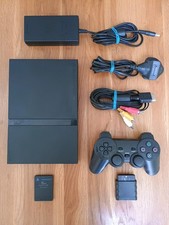 Sony Playstation 2 PS2 Slim (SCPH-70003) Full Set up | Wireless controller | VGC