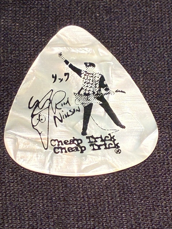 Cheap Trick Rick Nielsen Guitar Pick RARE Special One 2004 Tour Stage Plectrum