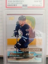 2016 Josh Morrissey Upper Deck Young Guns Exclusive 84/100 Psa 10 SWEET ✨️🏒🔥✨️