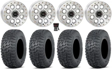System 3 SB-7 15" Wheels Mh (5+2) 30" Terra Hook Tires RZR Turbo S / RS1