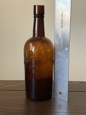Antique Patterson & Coane Original No 6 Amber...