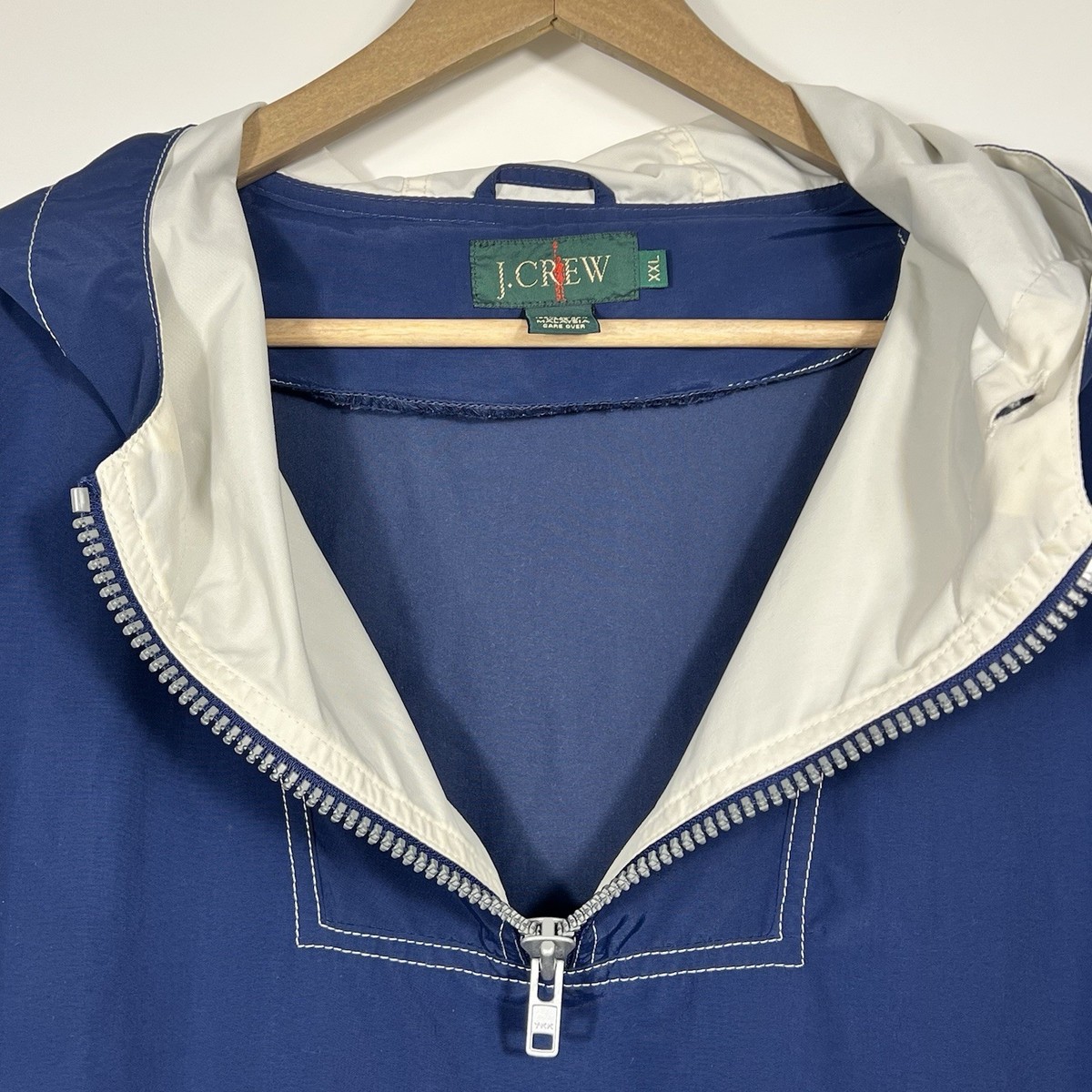 ジャケット・アウター 90s j.crew navy nylon mountain jacket M ジャケット・アウター 90s j.crew navy nylon mountain jacket M