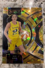 2024 Panini Select WNBA - Premier Level Sue Bird #150 Gold Ice Prizm /10