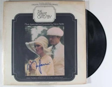 Mia Farrow Signed Autographed "The Great Gatsby" Soundtrack Record Album Vinyl