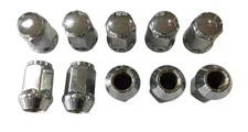 Triton 07236 3/4 Inch Chrome Acorn Lug Nuts - Set of 10 