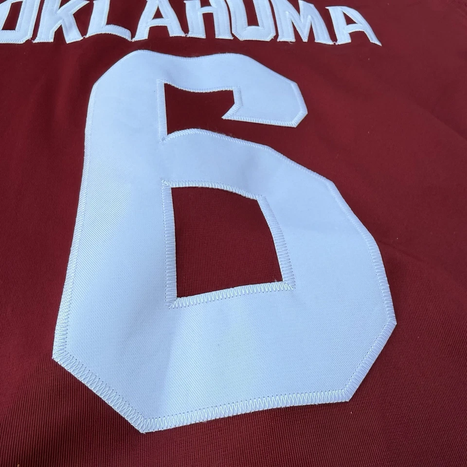 Baker Mayfield Oklahoma Sooners Authentic Nike Rose Bowl Jersey XXXL Stitched - Image 4 of 4