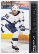 2021-22 Upper Deck Series 1 Young Guns DANIEL WALCOTT 229 Tampa Bay Lightning RC