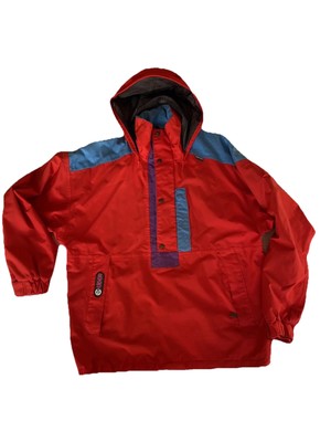 Vintage Eider France 50 Windbreaker Jacke colorblock Wind-und Wasserdicht #ID