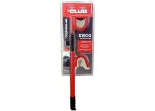 The Club 1000 Original Club Steering Wheel Lock Anti-Theft, Red