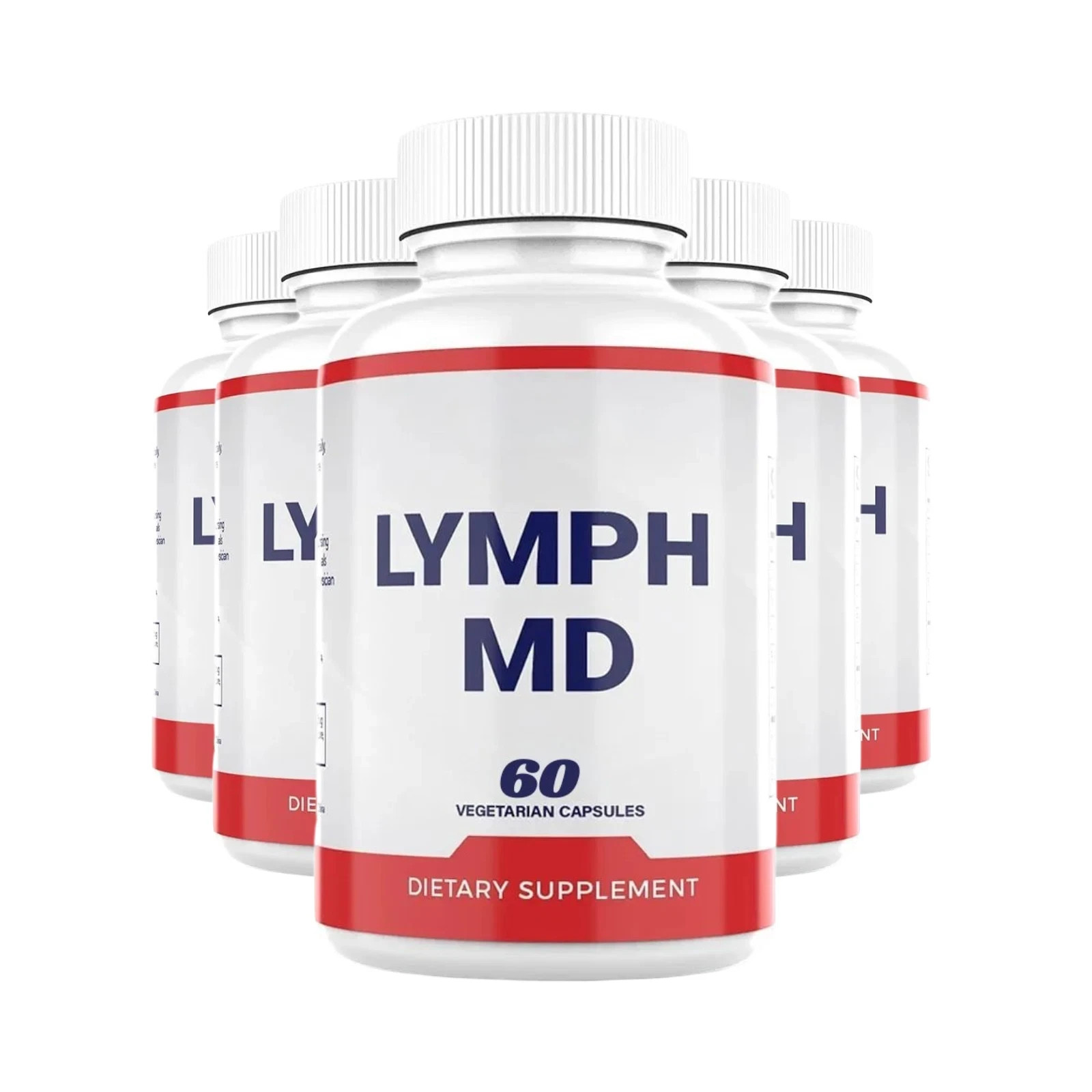 5 Pack Lymph MD - Overall Lymphatic Health Support Supplement 60 Caps Free Ship