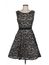 Xscape Women Black Cocktail Dress 6