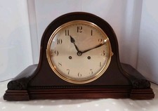 Badische Uhrenfabrik Antique German Tambour Mantle Clock for Repair.