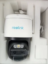 NEW Reolink TrackMix Dual Lens PTZ Security Camera 2K 4MP HD 2.4/5 GHZ dual-band