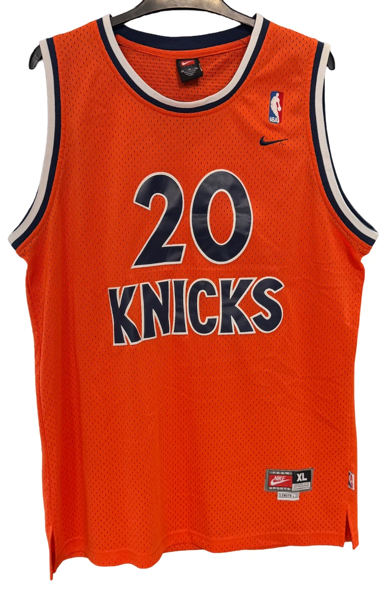 90s ニューヨークニックス #20 アレンヒューストン ユニフォーム 52 Allan Houston Jersey for sale | eBay