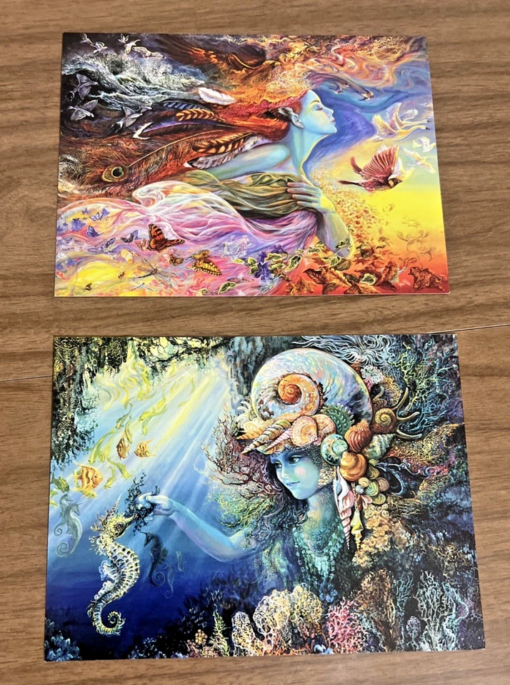 19 CARDS Leanin' Tree The Art of JOSEPHINE WALL Blank BOX SET Color Interior - Image 4 of 4