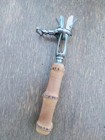 Pince à Gigot - Bambou - Acier Chromé - Vintage - Art de la Table