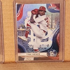 Tink Hence 2024 Bowman's Best Rookie Refractor Card St. Louis Cardinals