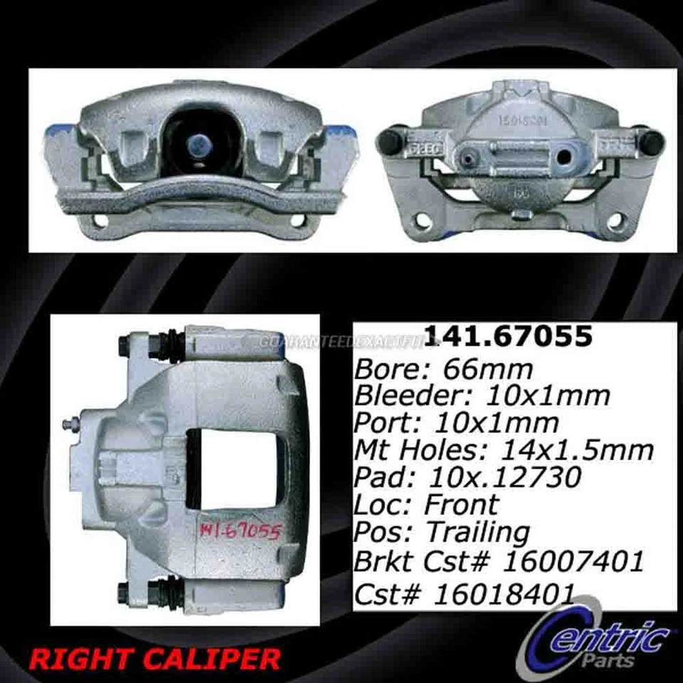 Pinza de freno delantera derecha centrada en Dodge Nitro y Chrysler Town Country TCP Foto 2 de 2