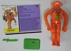 1994 GI JOE STAR BRIGADE CARCASS V1 ACTION FIGURE W/FILE CARD/KNIFE/STAND