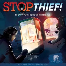 Stop Thief! Board Game Restoration Games 2nd Edition 2019 D4 New Open Box