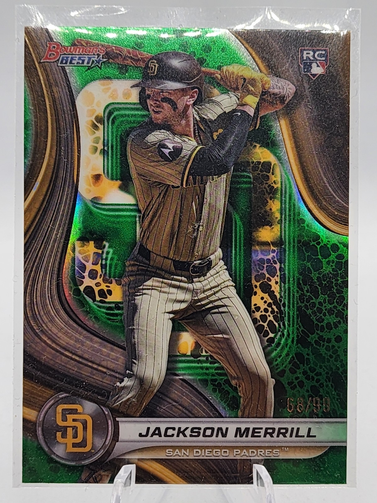 Jackson Merrill (RC)- 2024 Bowmans Best  (Green) /99 #Padres